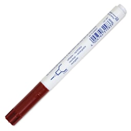 Edding Permanent Marker - Brown, 400 Series, Bullet Nib, 1 mm, back of the marker barrel