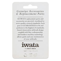 Iwata Hi-Line and High Performance Plus Airbrush Needle Cap - H3, back of packaging