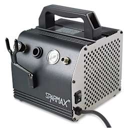 Sparmax AC27 Airstream Compressor - Angled view of Compressor
