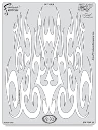 Flame-O-Rama 2 Gothica Template