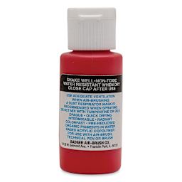 Badger Air-Opaque Airbrush Color - 1 oz, Scarlet - back