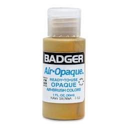 Badger Air-Opaque Airbrush Color - 1 oz, Raw Sienna - front