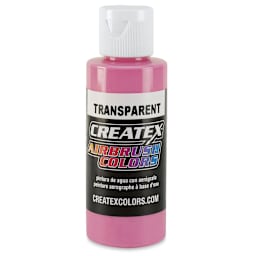 Createx Airbrush Color - 2 oz, Transparent Flamingo Pink