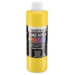 Createx Airbrush Color - 16 oz, Transparent Brite Yellow