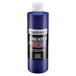 Createx Airbrush Color - 16 oz, Transparent Brite Blue