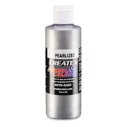 Createx Airbrush Color - 4 oz, Pearl Silver