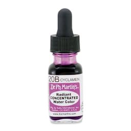 Dr. Ph. Martin's Radiant Concentrated Individual Watercolor - 1/2 oz, Cyclamen
