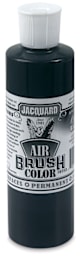 Jacquard Airbrush Paints - Front view of Black Bottle