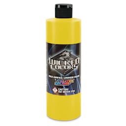 Createx Wicked Colors Airbrush Color - 16 oz, Yellow