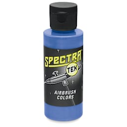 Badger Spectra Tex Airbrush Color - 2 oz, Transparent Powder Blue