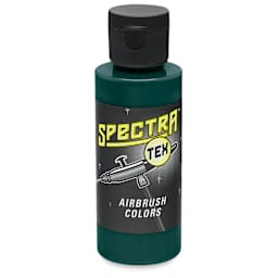 Badger Spectra Tex Airbrush Color - 2 oz, Transparent Dark Green