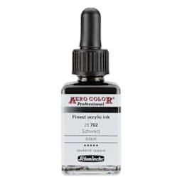 Schmincke Aero Color Professional Airbrush Color - 28 ml, Black