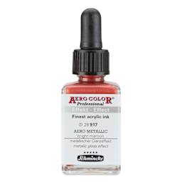 Schmincke Aero Color Professional Airbrush Color - 28 ml, Metallic Bright Maroon