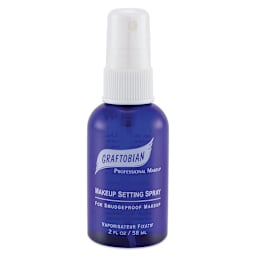 Graftobian Makeup Setting Spray - Front of 2 oz. bottle