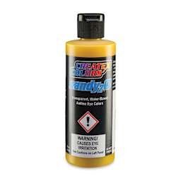 Createx Candy2O Auto Air Color - Lemon Yellow, 4 oz - front
