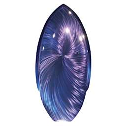 Createx Candy2O Auto Air Color - Midnight Blue, 4 oz - finished artwork example