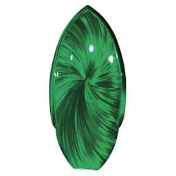 Createx Candy2O Auto Air Color - Emerald Green, 4 oz - finished artwork example