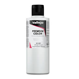 Vallejo Premium Airbrush Colors - 200 ml, White Primer