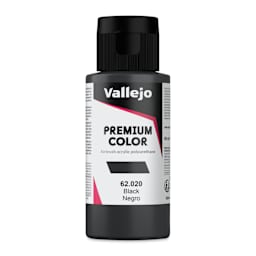 Vallejo Premium Airbrush Colors - 60 ml, Black