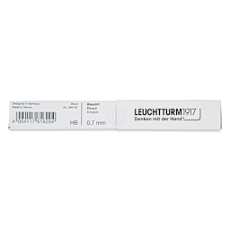 Leuchtturm1917 Drehgriffel Nr. 2 Mechanical Pencil - Black, back of the packaging
