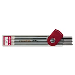 Pacific Arc Lead Refills - 4H, Pkg of 12, lead out of the packaging