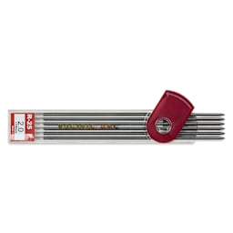 Pacific Arc Lead Refills - F, Pkg of 12, lead out of packaging