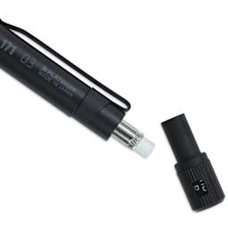 Platinum Pro-Use 171 Mechanical Pencil - Matte Black, 0.3 mm, eraser