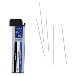 Tombow Mono Graph Lead Refills - HB, led pieces out of packaging