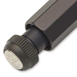 Kaweco Special Mechanical Pencil - Black, 0.7 mm, close-up of the button