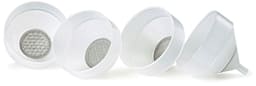 Artist's Paint Strainers - 4 different mesh size strainers shown
