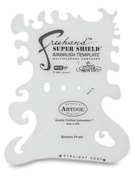 Airbrush Template - Template FH-6