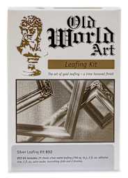 Old World Art Leafing Kit - Silver Leaf - top view of packaging