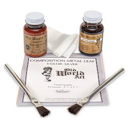 Old World Art Leafing Kit - Silver Leaf