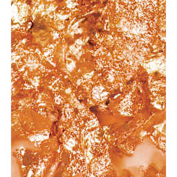 Mona Lisa Metal Leaf Flakes - Copper Metal Flake, 3g close up to show texture