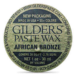 Gilders Paste Wax - 30 ml, African Bronze