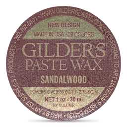 Gilders Paste Wax - 30 ml, Sandalwood