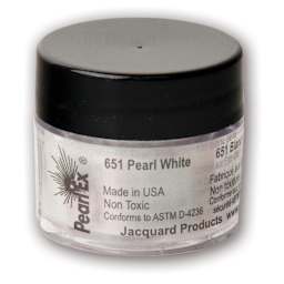 Jacquard Pearl-Ex Powdered Pigments, Pearl White, 1 lb