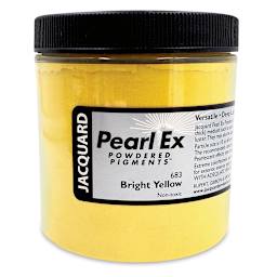 Jacquard Pearl-Ex Pigment - 4 oz, Bright Yellow, Jar
