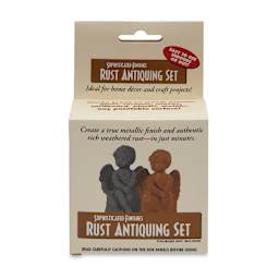 Instant Iron & Instant Rust - Front view of Instant Rust Antiquing Kit shown