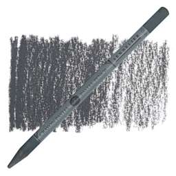 Sennelier Woodless Pastel Pencil - Blue Grey, pencil and swatch