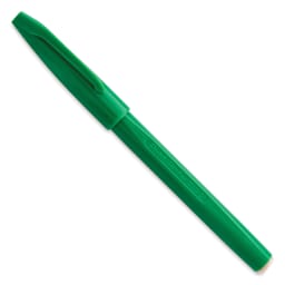 Pentel Arts Sign Pen - Green, Fine Tip - with cap on