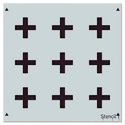 Stencil1 Stencil - Plus, 11'' x 11''