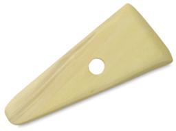 Potters' Throwing Ribs - Side view of Shape 2 Short Triangular Tool
