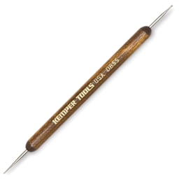 Kemper Double Ball Stylus Embossing Tools - 1 Small Size Tool shown at left angle
