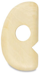 Potter's Ribs  - #8 Quarter Oval tool upright