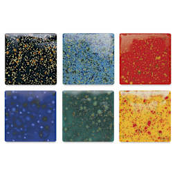 Mayco- Class Pack #1, Pint, Set of 6 - swatches