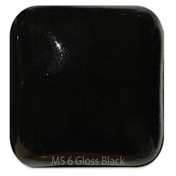 Laguna Moroccan Sand Glaze - MS-6 Gloss Black, Pint