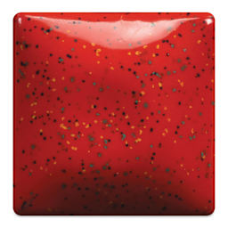 Mayco Speckled Stroke & Coat Glaze - Speckled TuTu Tango, fired at cone 06 oxidation