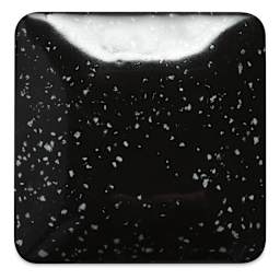 Mayco Speckled Stroke & Coat Glaze - Speckled Tuxedo, fired at cone 06 oxidation