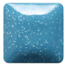 Mayco Speckled Stroke & Coat Glazes - Speckled Blue Yonder, fired at cone 06 oxidation